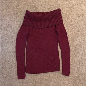 Hollister off the shoulder sweater